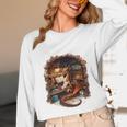 Fantasy Dragon Reading Book Lover Unisex Long Sleeve T-Shirt