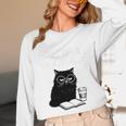 First Of All I’m A Delight Cute Cat Books Coffee Humor Unisex Long Sleeve T-Shirt First Of All I’m A Delight Cute Cat Books Coffee Humor Unisex Long Sleeve T-Shirt
