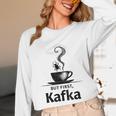 But First Kafka Coffee For Literature & Book Lovers Unisex Long Sleeve T-Shirt But First Kafka Coffee For Literature & Book Lovers Unisex Long Sleeve T-Shirt