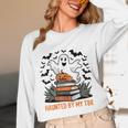 Haunted By My TBR Boo Halloween Book Lover Librarian Unisex Long Sleeve T-Shirt