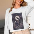 High Priestess Tarot Art Celestial Mystic Book Lover Unisex Long Sleeve T-Shirt High Priestess Tarot Art Celestial Mystic Book Lover Unisex Long Sleeve T-Shirt