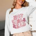 Hot Girls Read Cute Book Lover Reading Club Unisex Long Sleeve T-Shirt Hot Girls Read Cute Book Lover Reading Club Unisex Long Sleeve T-Shirt