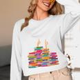 I'm Fine Reading Books Reader Book Lover Librarian Unisex Long Sleeve T-Shirt