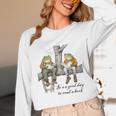 It's A Good Day To Read A Book Frog Toad Unisex Long Sleeve T-Shirt It's A Good Day To Read A Book Frog Toad Unisex Long Sleeve T-Shirt