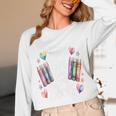 Just a Girl Who Loves Books Lover Reading Library Librarian Unisex Long Sleeve T-Shirt