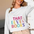 Just a Girl Who Loves Books Reader Girls Bookish Women Unisex Long Sleeve T-Shirt Just a Girl Who Loves Books Reader Girls Bookish Women Unisex Long Sleeve T-Shirt