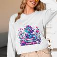 Just A Girl Who Loves Dragons And Books Cute Dragon Reading Premium Tri-Blend Unisex Long Sleeve T-Shirt Just A Girl Who Loves Dragons And Books Cute Dragon Reading Premium Tri-Blend Unisex Long Sleeve T-Shirt