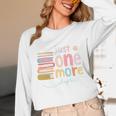 Just One More Chapter Artistic Pastel Book Lover Vibe Unisex Long Sleeve T-Shirt