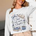 Just One More Chapter Book Lover Reading Quote Unisex Long Sleeve T-Shirt Just One More Chapter Book Lover Reading Quote Unisex Long Sleeve T-Shirt