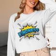 Kindness Is My Superpower Retro Comic Book T-Shirt Unisex Long Sleeve T-Shirt