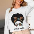 Librarian Teacher Messy Bun Life Book Library Back To School Unisex Long Sleeve T-Shirt Librarian Teacher Messy Bun Life Book Library Back To School Unisex Long Sleeve T-Shirt