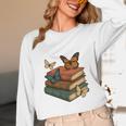 Life Is Better With Butterflies And Books Cute Butterfly Unisex Long Sleeve T-Shirt