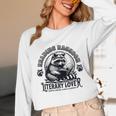 Literary Lover Reading Raccoon Books Premium Unisex Long Sleeve T-Shirt Literary Lover Reading Raccoon Books Premium Unisex Long Sleeve T-Shirt