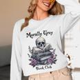 Morally Grey Book Club Gothic Vintage Style Unisex Long Sleeve T-Shirt