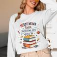 Nerdy Moms Raise Interesting Kids Books Science Unisex Long Sleeve T-Shirt