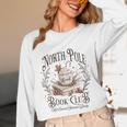 North Pole Book Club Christmas Xmas Hot Cocoa Bookish Unisex Long Sleeve T-Shirt