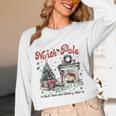 North Pole Book Club Book Lover Bookish Bookworm Christmas Unisex Long Sleeve T-Shirt