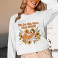 We Do Not Care Club WDNC Reading Book Boho Floral Unisex Long Sleeve T-Shirt