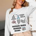 Nothing Beats Reading Rock Paper Scissors Reader Book Lover Unisex Long Sleeve T-Shirt