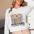 Occupational Therapy Wildflower Book OT Therapist Assistant Unisex Long Sleeve T-Shirt Occupational Therapy Wildflower Book OT Therapist Assistant Unisex Long Sleeve T-Shirt