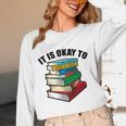 It Is Okay To Be a Grumpy Old Man Book Lover Premium Unisex Long Sleeve T-Shirt