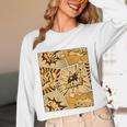 Orange Comic Book Orange Color Graphic Premium Tri-Blend Unisex Long Sleeve T-Shirt