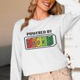 Powered By Books Bookworm Librarian Reading Unisex Long Sleeve T-Shirt