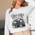 Proudly Anti Social Member Of The Introverted Book Club Unisex Long Sleeve T-Shirt Proudly Anti Social Member Of The Introverted Book Club Unisex Long Sleeve T-Shirt