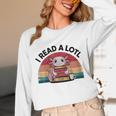 I Read Alotl Axolotl Retro Reading Books Lover Vintage Unisex Long Sleeve T-Shirt I Read Alotl Axolotl Retro Reading Books Lover Vintage Unisex Long Sleeve T-Shirt
