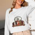 Read More Banned Books Reader Cat Lover Librarian Freedom Unisex Long Sleeve T-Shirt