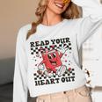 Read Your Heart Out Teacher Valentines Book Lover Unisex Long Sleeve T-Shirt Read Your Heart Out Teacher Valentines Book Lover Unisex Long Sleeve T-Shirt