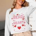 Read Your Heart Out Valentine Reading Book Lover Teacher Premium Tri-Blend Unisex Long Sleeve T-Shirt Read Your Heart Out Valentine Reading Book Lover Teacher Premium Tri-Blend Unisex Long Sleeve T-Shirt