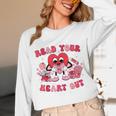Read Your Heart Out Valentines Day Teachers Book Lovers Unisex Long Sleeve T-Shirt