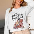 Reading 67 Six Seven Meme English Teacher Book Lover Unisex Long Sleeve T-Shirt