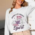 Reading Is My Favorite Sport Saying Cat And Book Lover Unisex Long Sleeve T-Shirt Reading Is My Favorite Sport Saying Cat And Book Lover Unisex Long Sleeve T-Shirt