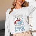 Reading Is Snow Much Fun Book Lover Winter Snowman Humor Unisex Long Sleeve T-Shirt Reading Is Snow Much Fun Book Lover Winter Snowman Humor Unisex Long Sleeve T-Shirt