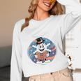 Reading Is Snow Much Fun Snowflake Top Hat Book Fan Winter Unisex Long Sleeve T-Shirt