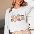 Reading Tea Coffee And Books Unisex Long Sleeve T-Shirt