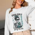 Romance Reader Good Girls Read Spicy Books Halloween Costume Unisex Long Sleeve T-Shirt Romance Reader Good Girls Read Spicy Books Halloween Costume Unisex Long Sleeve T-Shirt