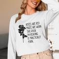 Roses Are Red Pages Are Worn Spicy Book Reading Smut Reader Unisex Long Sleeve T-Shirt Roses Are Red Pages Are Worn Spicy Book Reading Smut Reader Unisex Long Sleeve T-Shirt