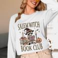 Salem Witch Book Club Raccoon Reading Unisex Long Sleeve T-Shirt Salem Witch Book Club Raccoon Reading Unisex Long Sleeve T-Shirt