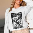 Science Fiction Writer At Work Vintage Book Cover Unisex Long Sleeve T-Shirt