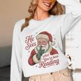 He Sees What You'Ve Been Reading Bookish Christmas Humor Unisex Long Sleeve T-Shirt He Sees What You'Ve Been Reading Bookish Christmas Humor Unisex Long Sleeve T-Shirt