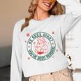 He Sees What You'Ve Been Reading Christmas Book Lover Shirt Unisex Long Sleeve T-Shirt