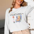 She's Got A Book For Every Situation Unisex Long Sleeve T-Shirt She's Got A Book For Every Situation Unisex Long Sleeve T-Shirt