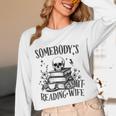 Somebody's Smut Reading Wife Smutty Book Lovers Unisex Long Sleeve T-Shirt Somebody's Smut Reading Wife Smutty Book Lovers Unisex Long Sleeve T-Shirt