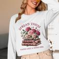 Spicy Books Spread Those Pages Like A Good Girl Dark Romance Unisex Long Sleeve T-Shirt Spicy Books Spread Those Pages Like A Good Girl Dark Romance Unisex Long Sleeve T-Shirt