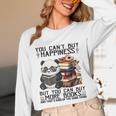 Teacher Bookworm Book Lover Panda Reading Book Librarian Tee Unisex Long Sleeve T-Shirt