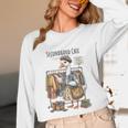 Thrifting Goose Vintage Fashion Book Lover Unisex Long Sleeve T-Shirt