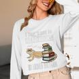 Tiny Dinosaur Read Books & Pet My Bearded Dragon Lover Premium Tri-Blend Unisex Long Sleeve T-Shirt Tiny Dinosaur Read Books & Pet My Bearded Dragon Lover Premium Tri-Blend Unisex Long Sleeve T-Shirt